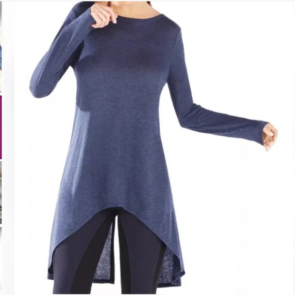 NWT BCBGMAXAZRIA - Kendi Twist Back High/Low Top - Picture 5 of 6